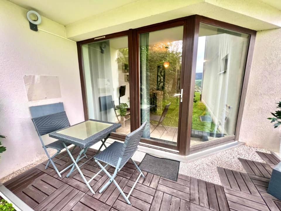 Joli Studio Cosy, Vue Magnifique Et Terrasse Privee Gérardmer Dış mekan fotoğraf