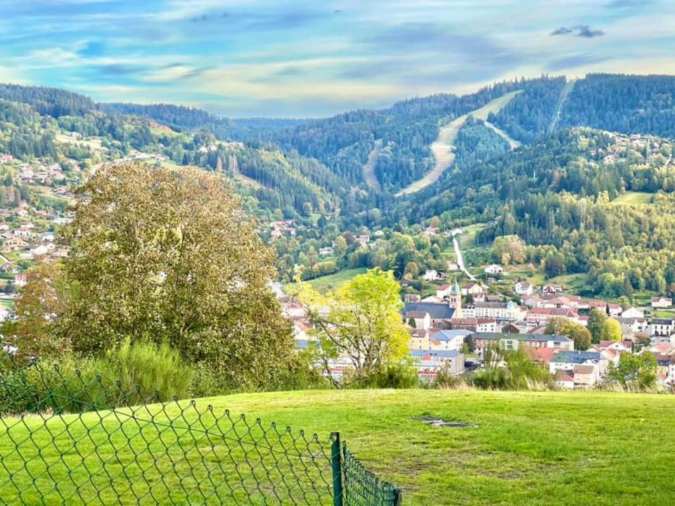 Joli Studio Cosy, Vue Magnifique Et Terrasse Privee Gérardmer Dış mekan fotoğraf